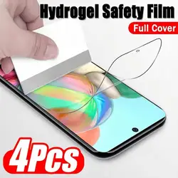 Premium Hydrogel Screen Protector Set - Pack of 4 - Hydrogel Film (Moto G 5G 2024)
