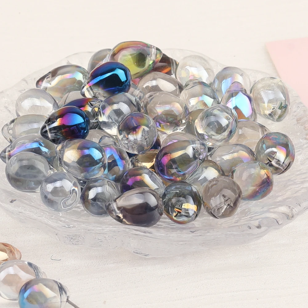 Cordial Design 10*13MM 350Pcs Crystal Material/AB Plating/Hand Made/Waterdrop Shape/DIY Making/Jewelry Findings & Components - cordial