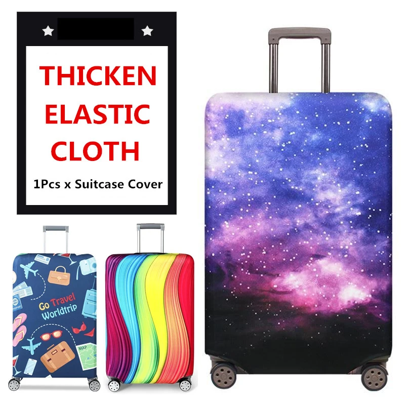 Suitcase Protective Covers Elastic Luggage Cover  Travel Suitcase Luggage  Covers - Luggage Cover - Aliexpress