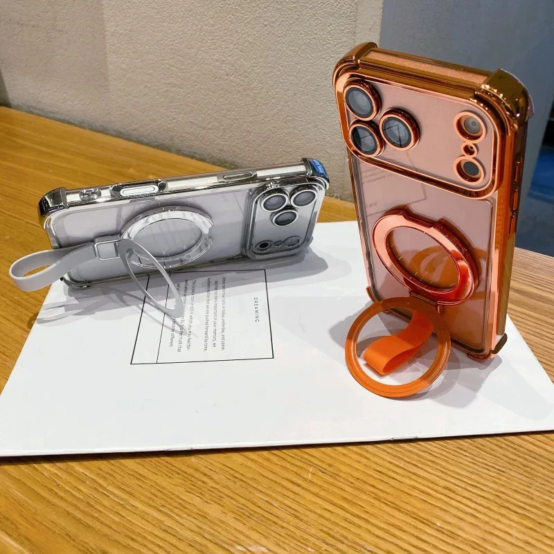 Handheld Magnetic Bracket with Flash Powder Shockproof Cover