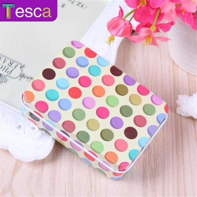 Colorful mini tin box sealed jar packing boxes jewelry, candy box small  storage boxes cans coin earrings, headphones gift box