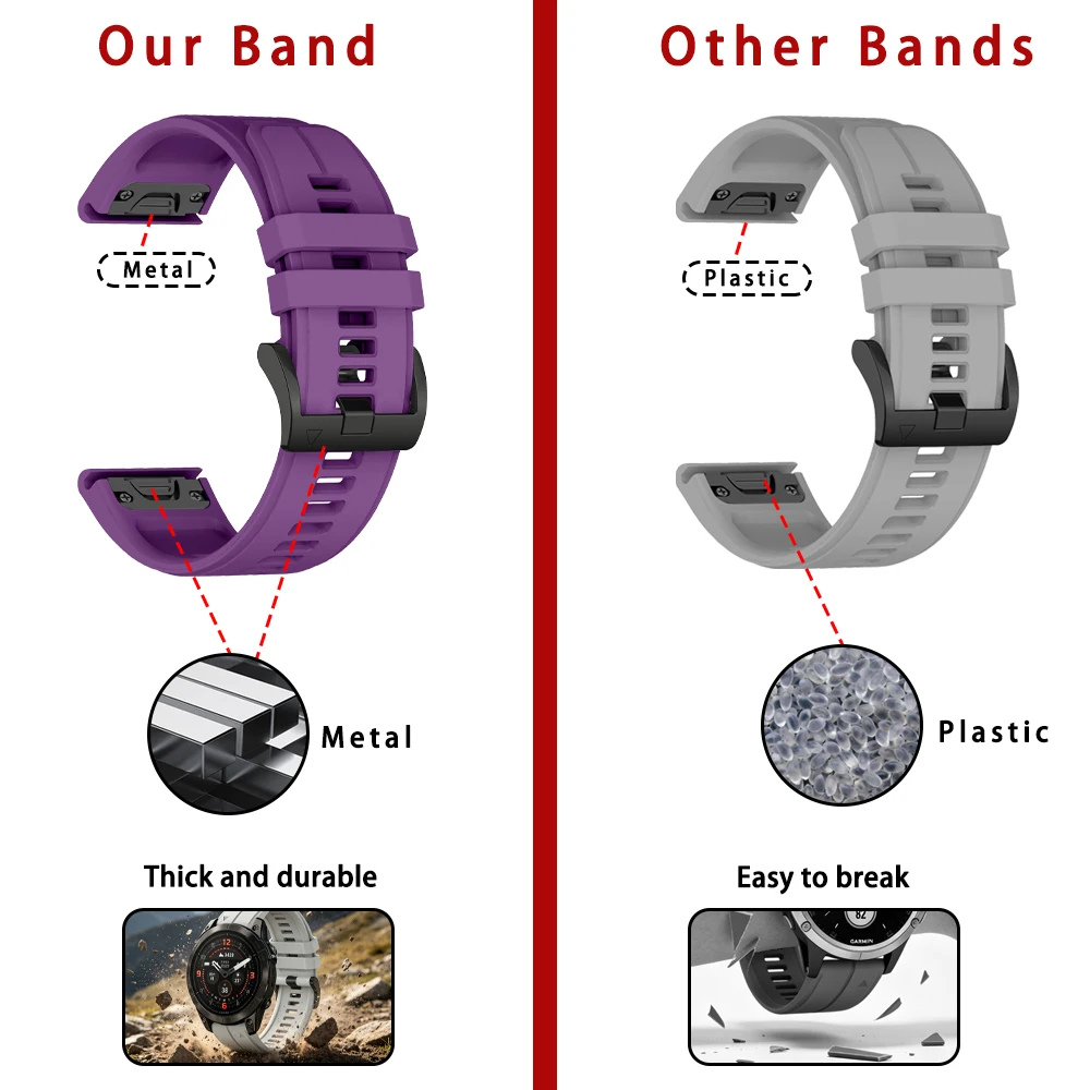 Versatile QuickFit Silicone Band - Official Style