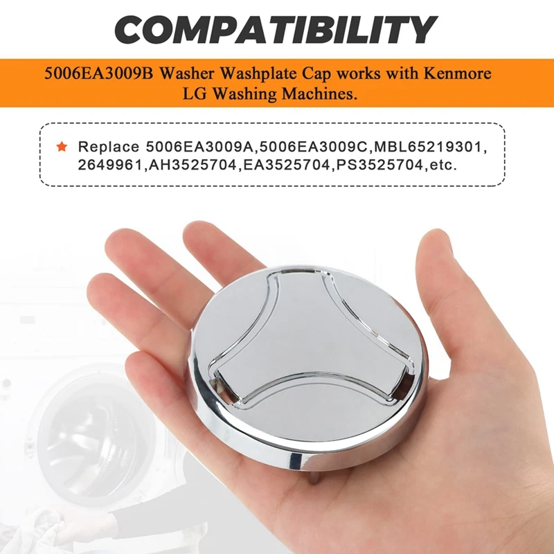 5006EA3009B Washer Pulsator Cap Laundry Appliance Control Knob For Washing Machine Parts Washer Dryer Control