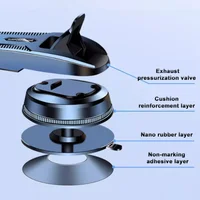 SEAMETAL Sucker Car Phone Holder Mount Stand Suction Cup Smartphone Mobile Cell Support in Car Bracket for Iphone Xiaomi Huawei - Image 2