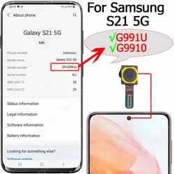 Premium Front - Facing Selfie Camera Replacement Module - Mobile Phone Spare Part (G991U G9910)