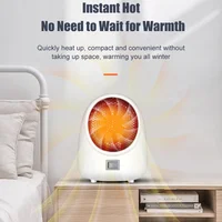 220 В горячий тепловентилятор мини-электрический обогреватель настольный быстрый нагрев домашний портативный электрический обогреватель для домашнего офиса теплая грелка для рук — изображение 4