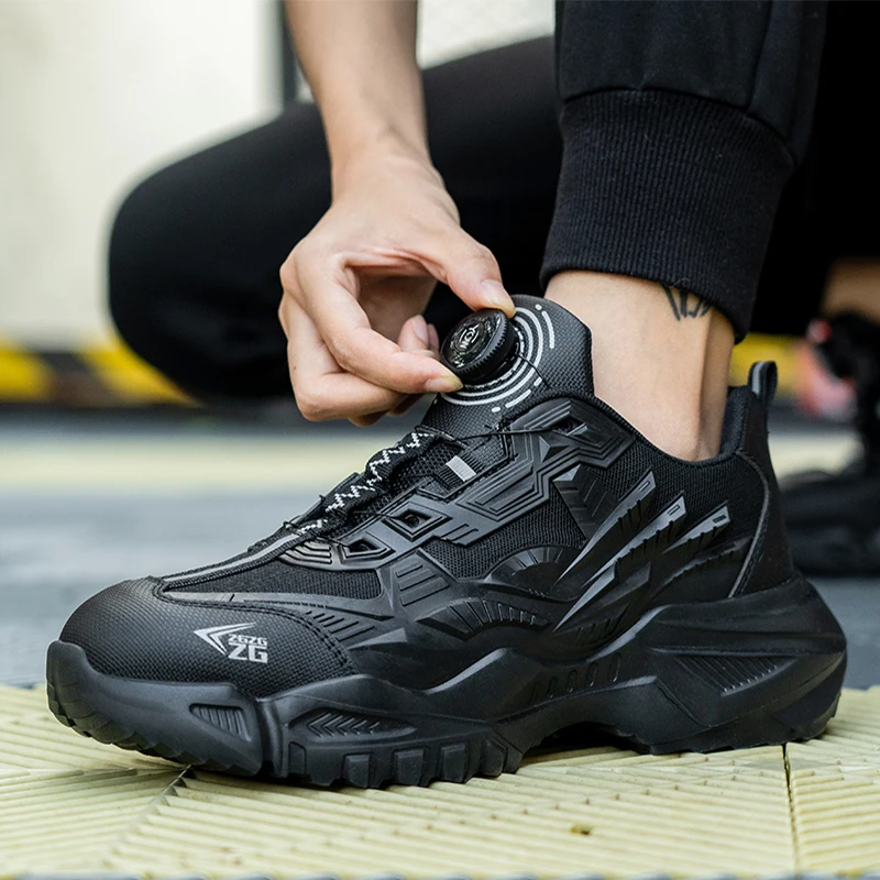 Safety Shoes Work Sneakers Industrial Boots for Men