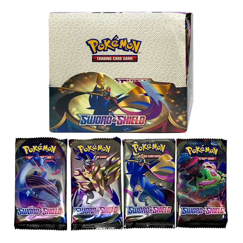360-324Pcs Pokemon Cards Box TCG Sun Moon Evolutions Pokemon Booster Shinny Card