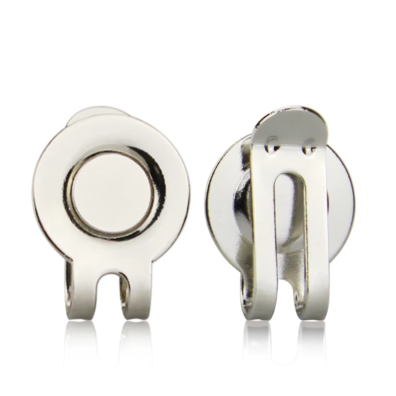 Golf Ball Mark Golf Hat Clip 1Pcs Golf Ball Marker Golf Cap Clips Magnet Mark Ball Position Removable Metal Men Women Accessories