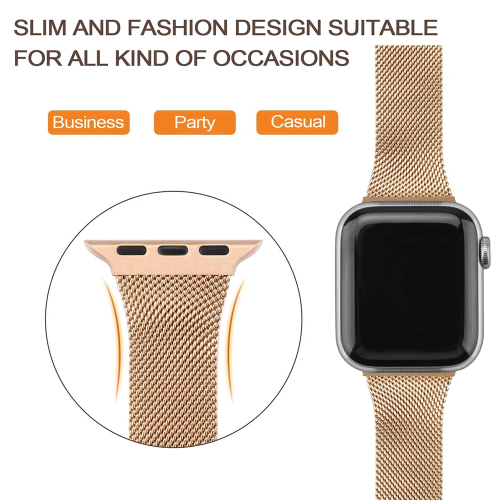 Elephants Indian Style Print Apple Watch Band 38mm / 40mm / 