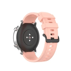 Versatile Silicone Strap - 20mm/22mm, Compatible with Multiple Smartwatches - 22mm (D)