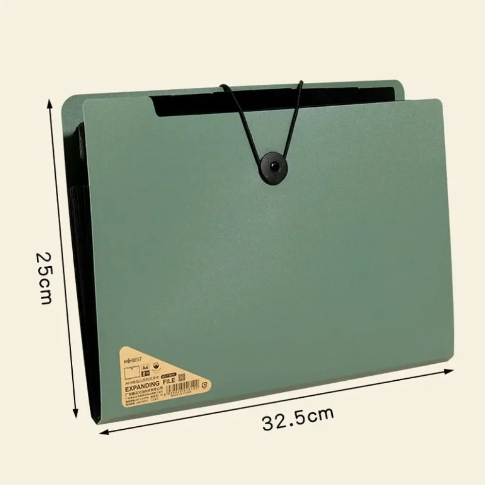 8/13 Layers A4 File Folder Storage Bag Test Paper Desktop Expanding Organizer Multi-Layer School Stationery Office Supplies