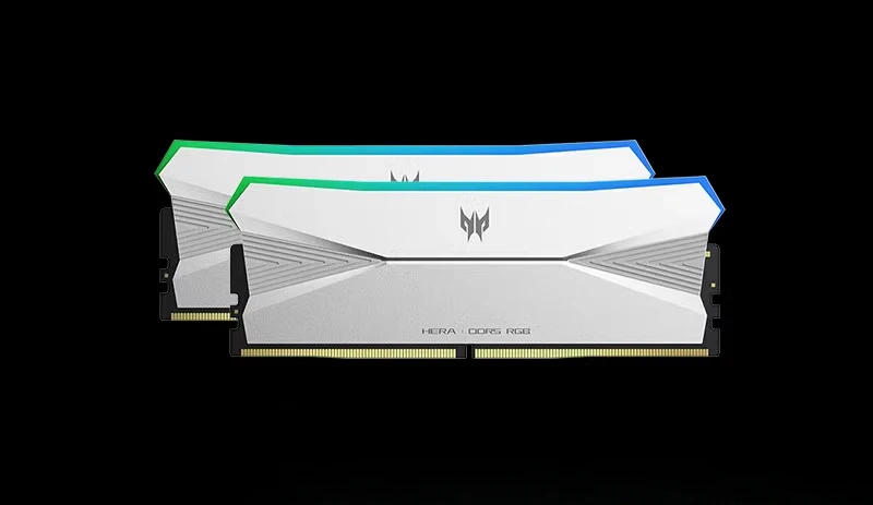 Acer DDR5 6000MHz (16GB×2枚) RGB Acer Predator Vesta II RGB DDR5 RAM 32GB (16GBx2) 6000MHz