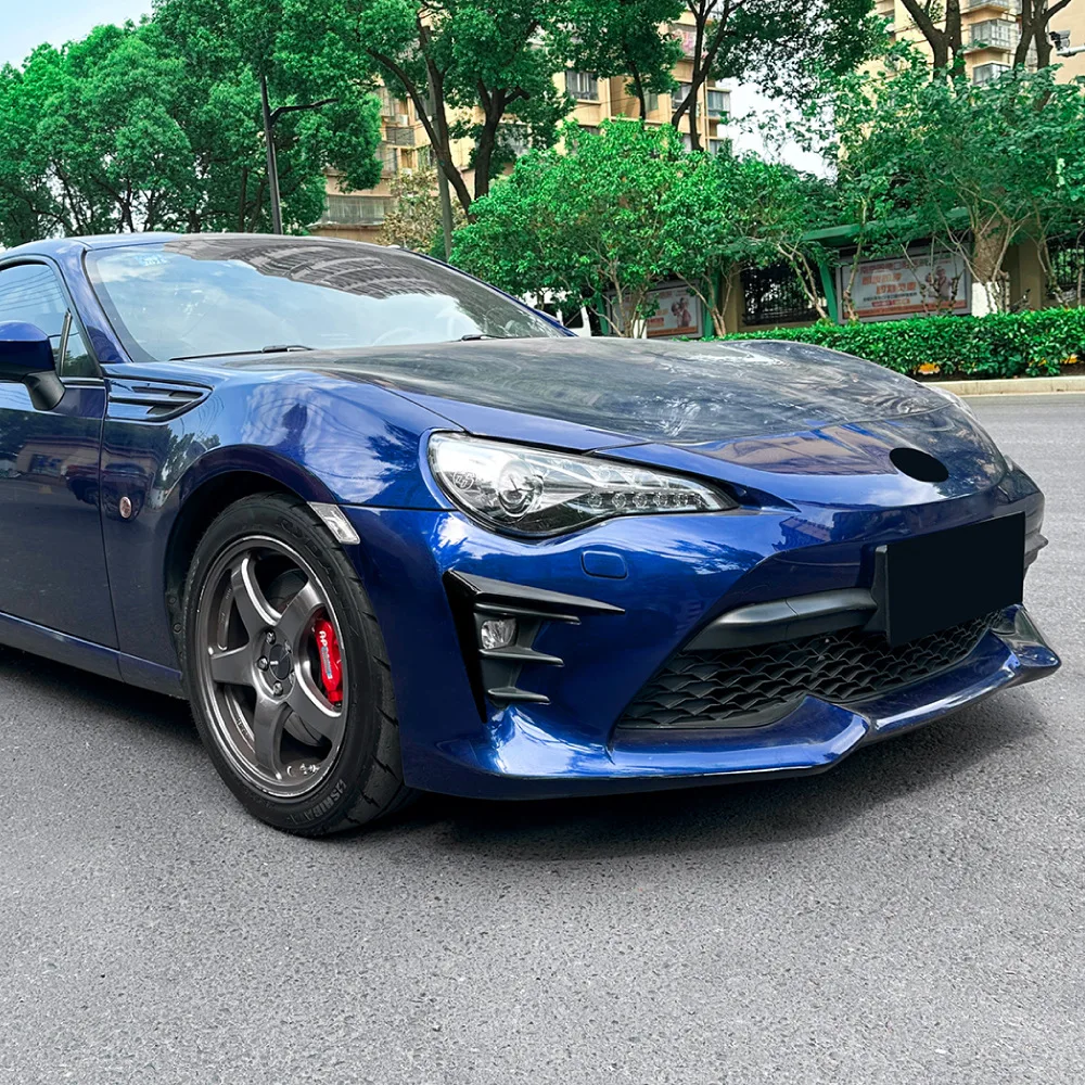 Toyota 86 GT86 2017-2020 용 앞 범퍼 윈드 나이프 벤트 트림 ABS 외부 스타일링 자동차 바디 장식 자동차 액세서리