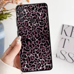 Stylish Leopard Print Phone Case - Elegant and Durable Cover Design - Motorola Moto G50 5G (Mix01)