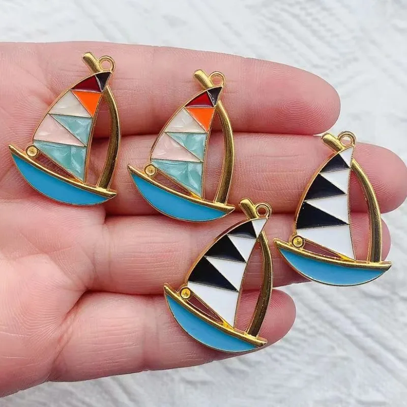 Sailboat Charms For Jewelry Making 1