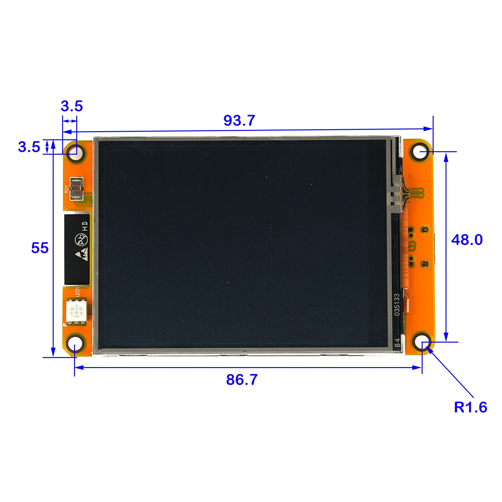 아두이노 IoT 용 LCD 디스플레이, 3.2 인치 ESP32, WiFi BT ESP32-WROOM-32 모듈, ST7789 드라이버, IPS TFT, 240X320 저항성 터치 스크린