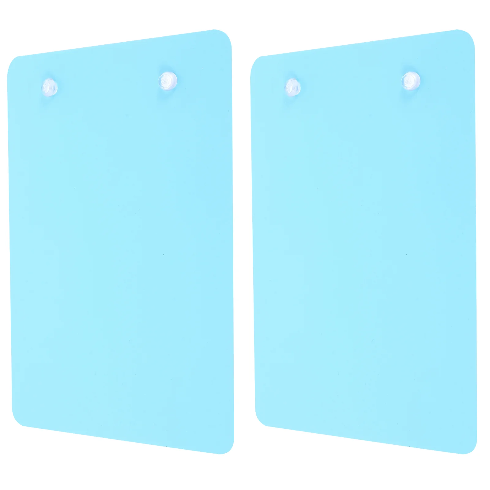 

2 Pcs Breeding Incubator Lightweight Slate Fish Spawning Plate Terrarium Convenient Plastic Suction Cup Design