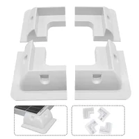 1 ensemble de supports de montage pour panneaux solaires photovoltaïques, supports d'angle pour modules PV, pour caravanes, camping-cars, bateaux, yachts, motorhomes 2