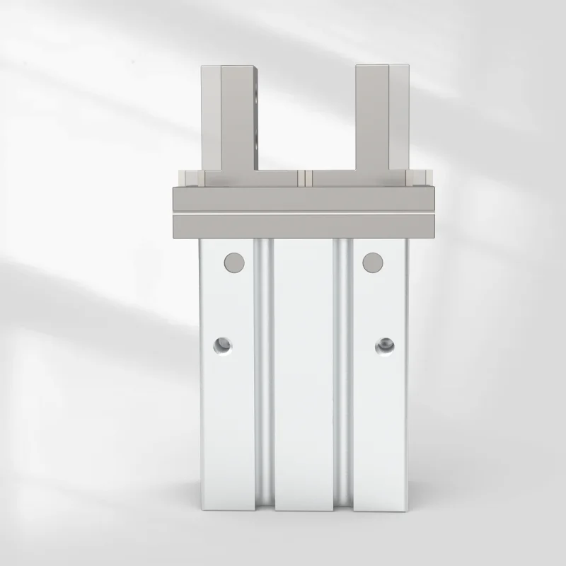 HFK Airtac Type Parallel Style Pneumatic Air Gripper HFK10 HFK16 HFK20 HFK25 HFK32 HFK40Cylinder Double Acting Gripper Cylinder