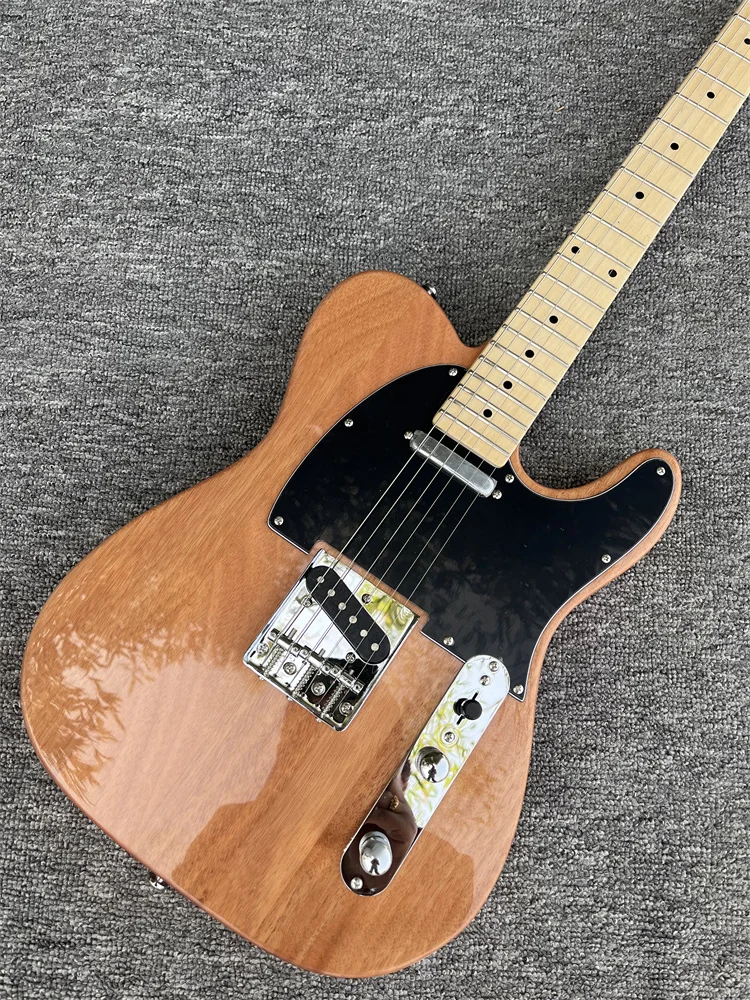 TL Electric Guitar Mahogany Body Maple Neck Maple Fingerboard Natural