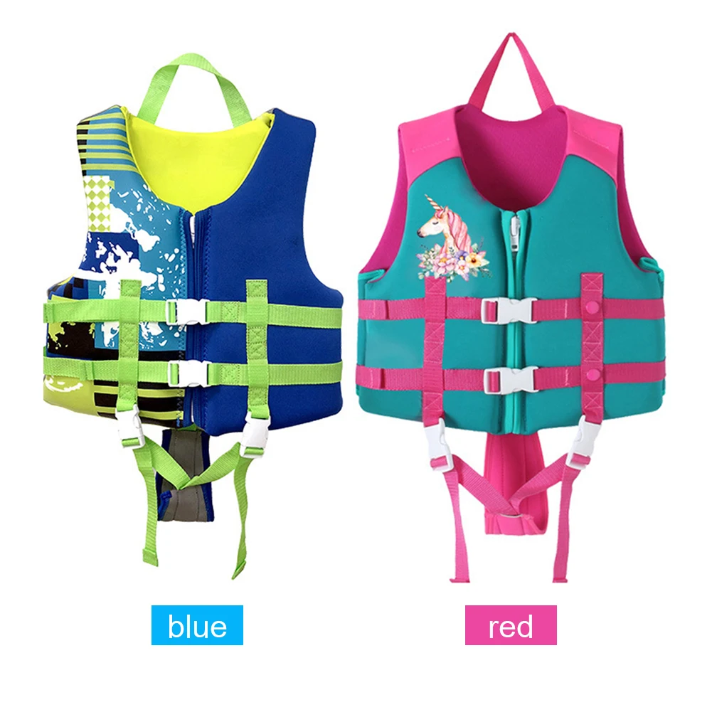 New Kids Adult Life Jacket Swimming Rafting Snorkeling Vest Buoyancy Aid Trainer 