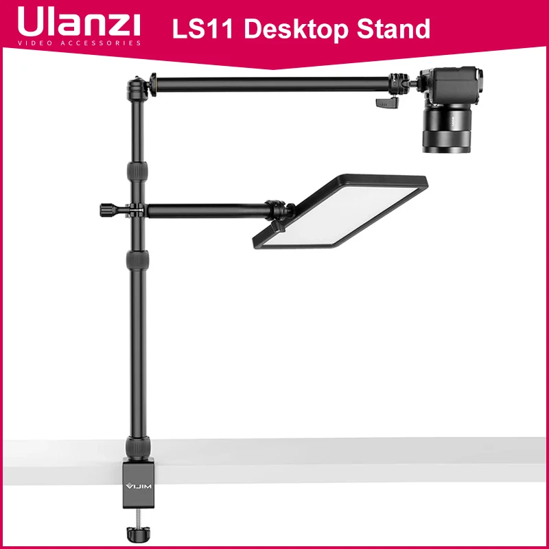 ULANZILS11DeskMountStandithFlexibleAuxiliaryHoldingArm