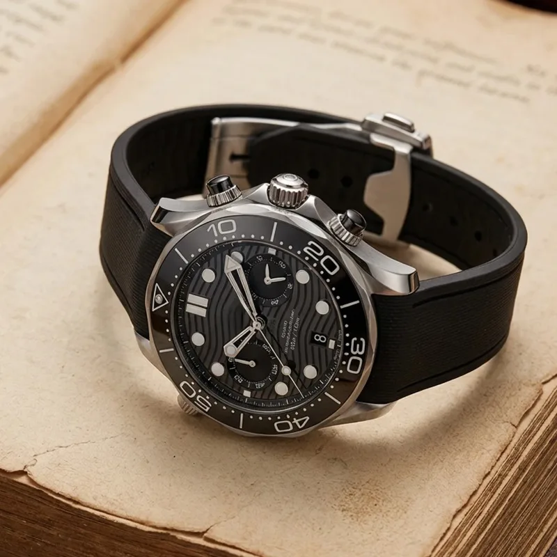 Universal Quick Release FKM Rubber Watch Strap - Premium Soft, Perfect Fit, Flat End