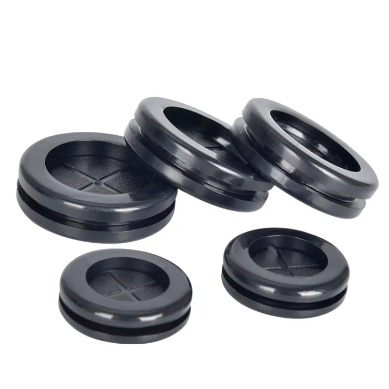 Round or Oval Double Sided Rubber Grommets Protective Coil Rubber Sealing Cap Hole Plug For Protection Wire Cable Seal Ring silicone rubber plugs,rubber caps,silicone rubber caps,rubber sealing ring