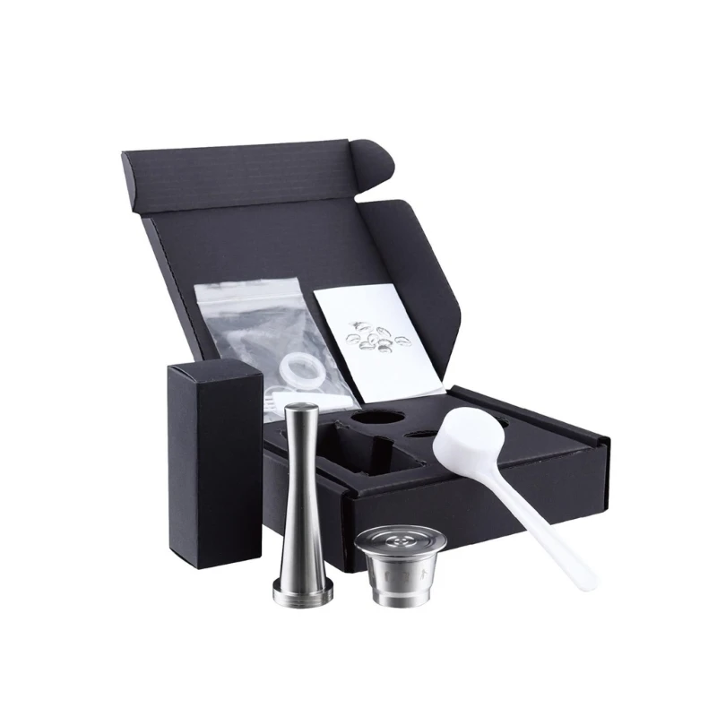 

Reusable Coffee Capsulesfor Machine Stainless Steel Refillable Coffee Filter Dropship