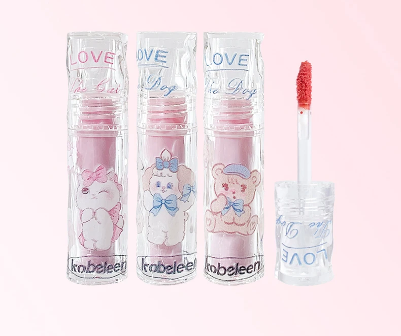 Description Picture 5 of itemLip Gloss Matte Velvet Lip Mud Nude Matte Peach Pink Lipstick Red Lip Glaze Korean Waterproof Lips Tint Lasting Makeup Cosmetics