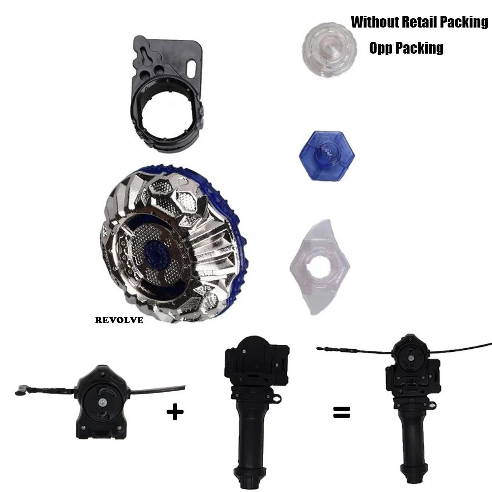 B-X TOUPIE BURST BEYBLADE 하모니 페가수스 Variares D:D BB114 그립 포함 + 블랙 풀 라인