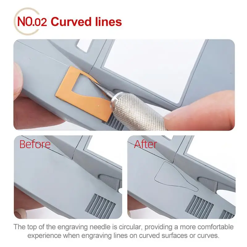 Model Tools Model Scriber Resin Carved Scribe Line Nicking For Scribe Line Hobby Model Craft Cutting Tools Building Tools Four Types model tools