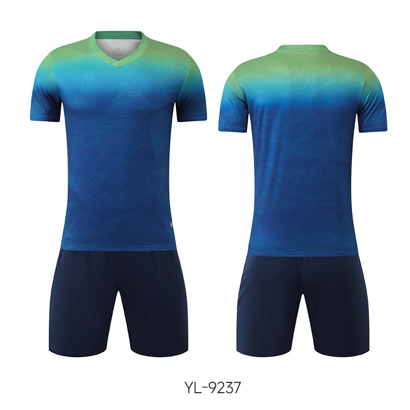 Children's Breathable Soccer Jersey and Training Tracksuit Set