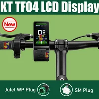 Nouveau KT affichage KT TF04 affichage couleur LCD affichage mètre 24 V/36 V/48 V KT LCD écran TFT pour ebike KT contrôleur 6