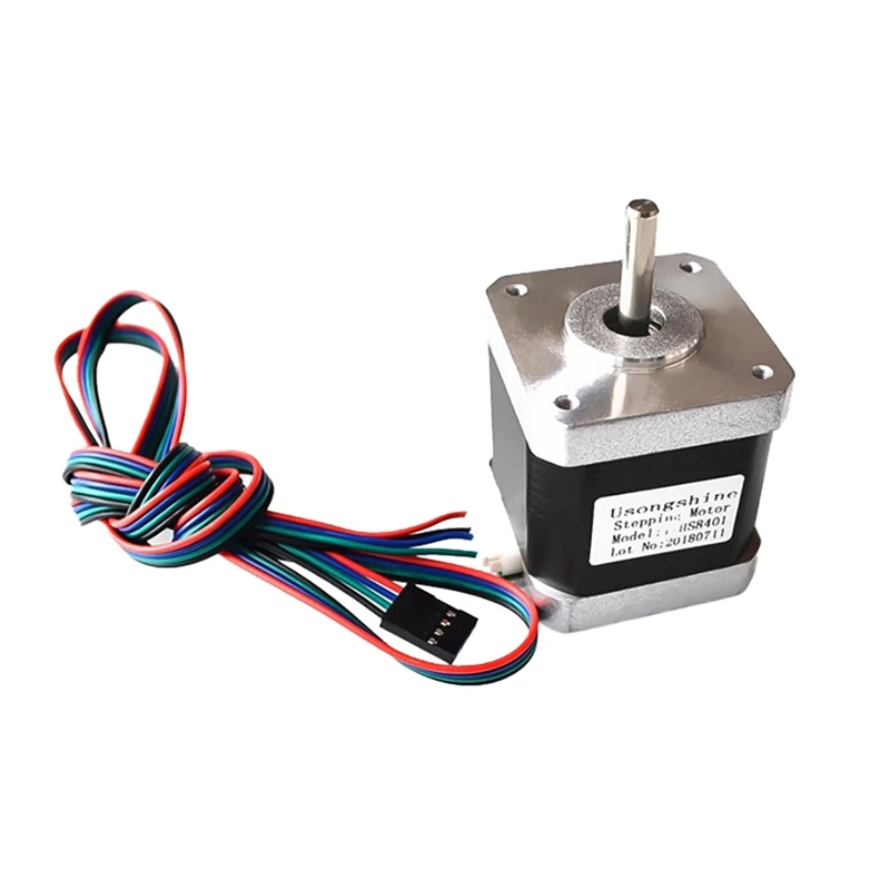 

AT35 42 Stepper Motor 17HS8401B 48Mm Length 1.8A Dual Axis For 3D Printer/Milling/CNC Router Machine