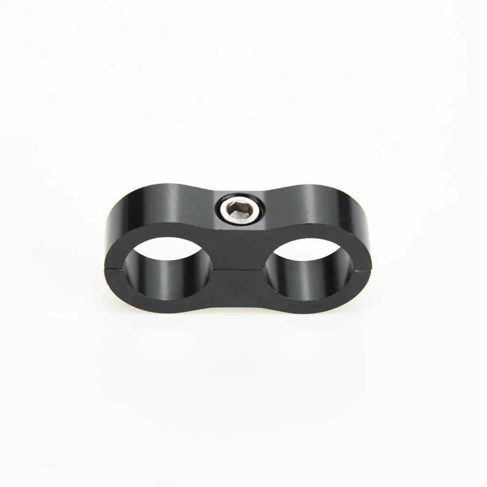Universal Hose Separator Clamp Fitting AN4 AN6 AN8 AN10 Aluminum Adapter Oil Water Fuel Braided Line Hose End Fitting hose fitting