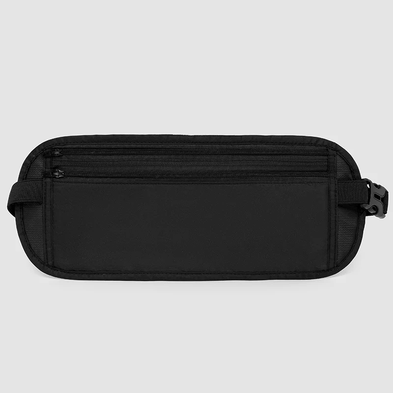Unisex adjustable sports Belt Bag - professional running waist bag | safety zipper closure, hidden mobile phone case, gym, hikin