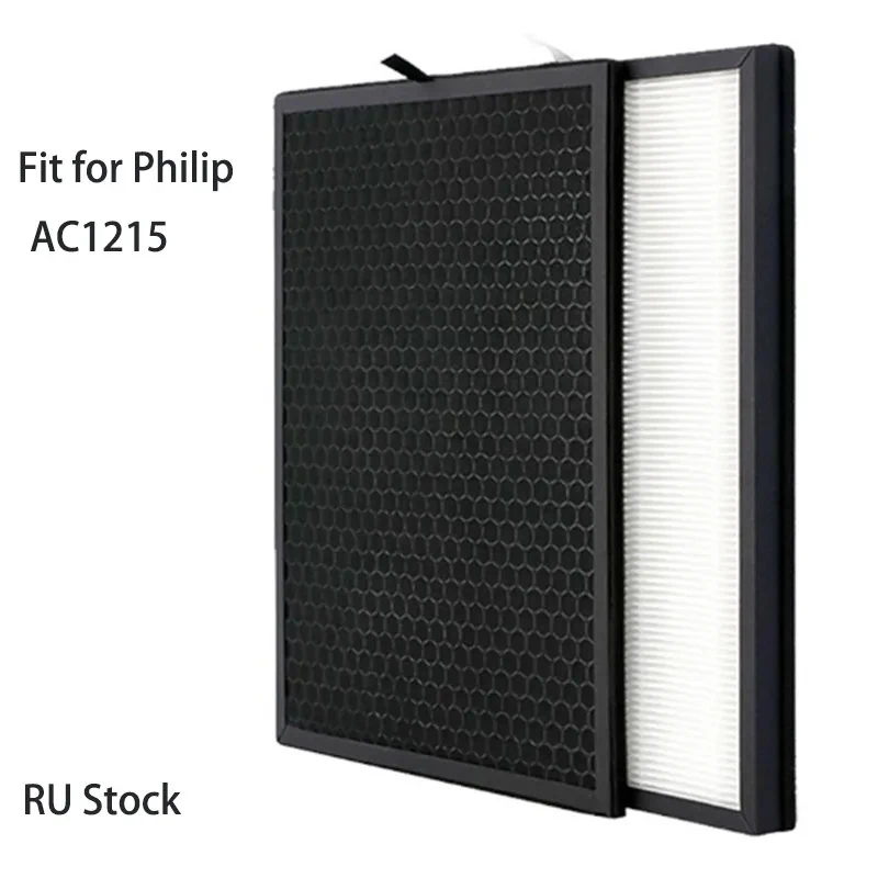 Filtro Purificatore D'Aria Filtro Hepa Filtro A Carbone Attivo Per Philips Ac1215 Ac1214 Ac1210 Ac1213360 * 275*27Mm 360*275*10Mm Set