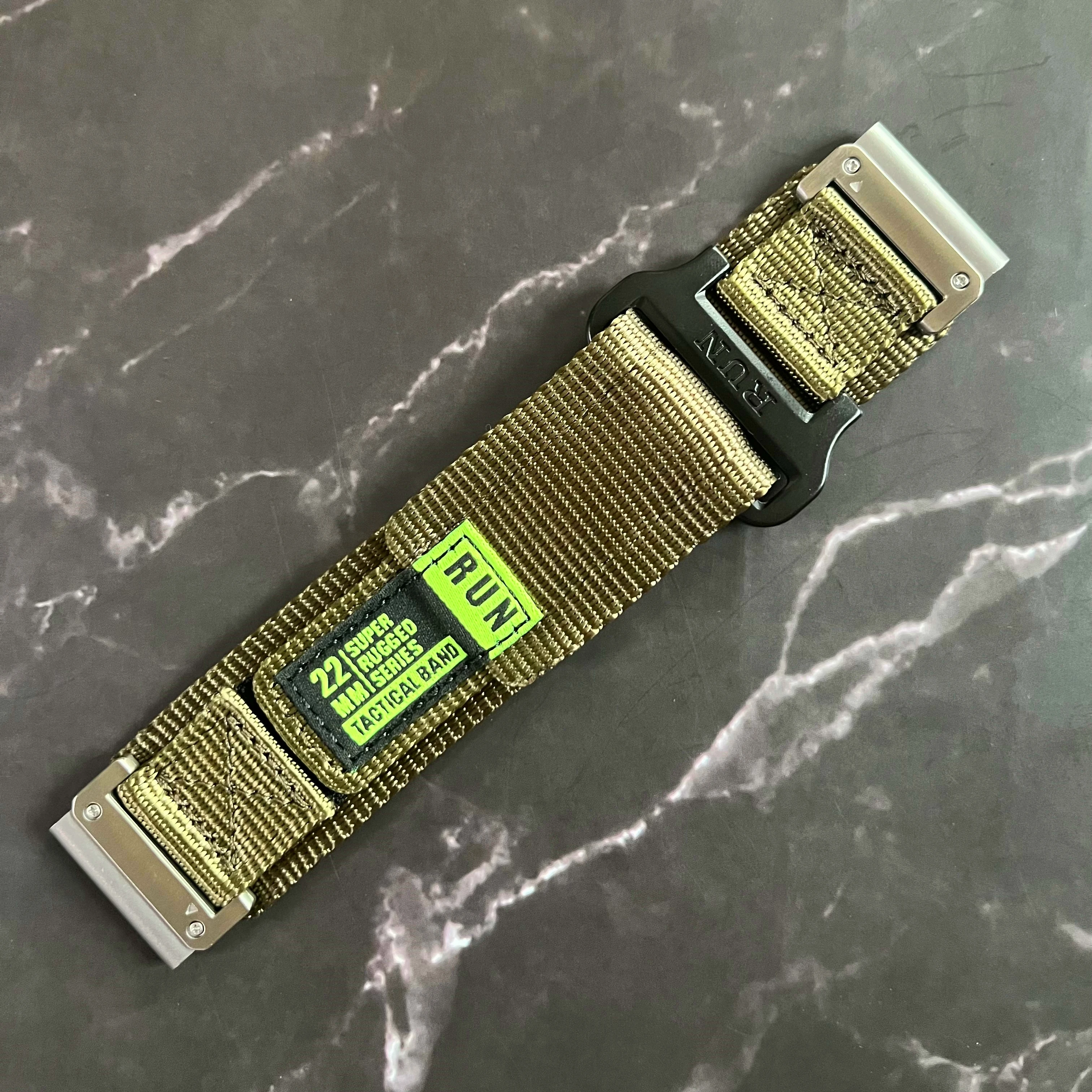 Premium Quick Fit Nylon Watchband Strap - 22mm/26mm Replaceable Bracelet