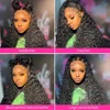 40 Inch Deep Wave Frontal Wig Transparent 13x4 13x6 HD Lace Frontal Human Hair Wigs Curly Human Hair Lace Frontal Wigs For Women 5