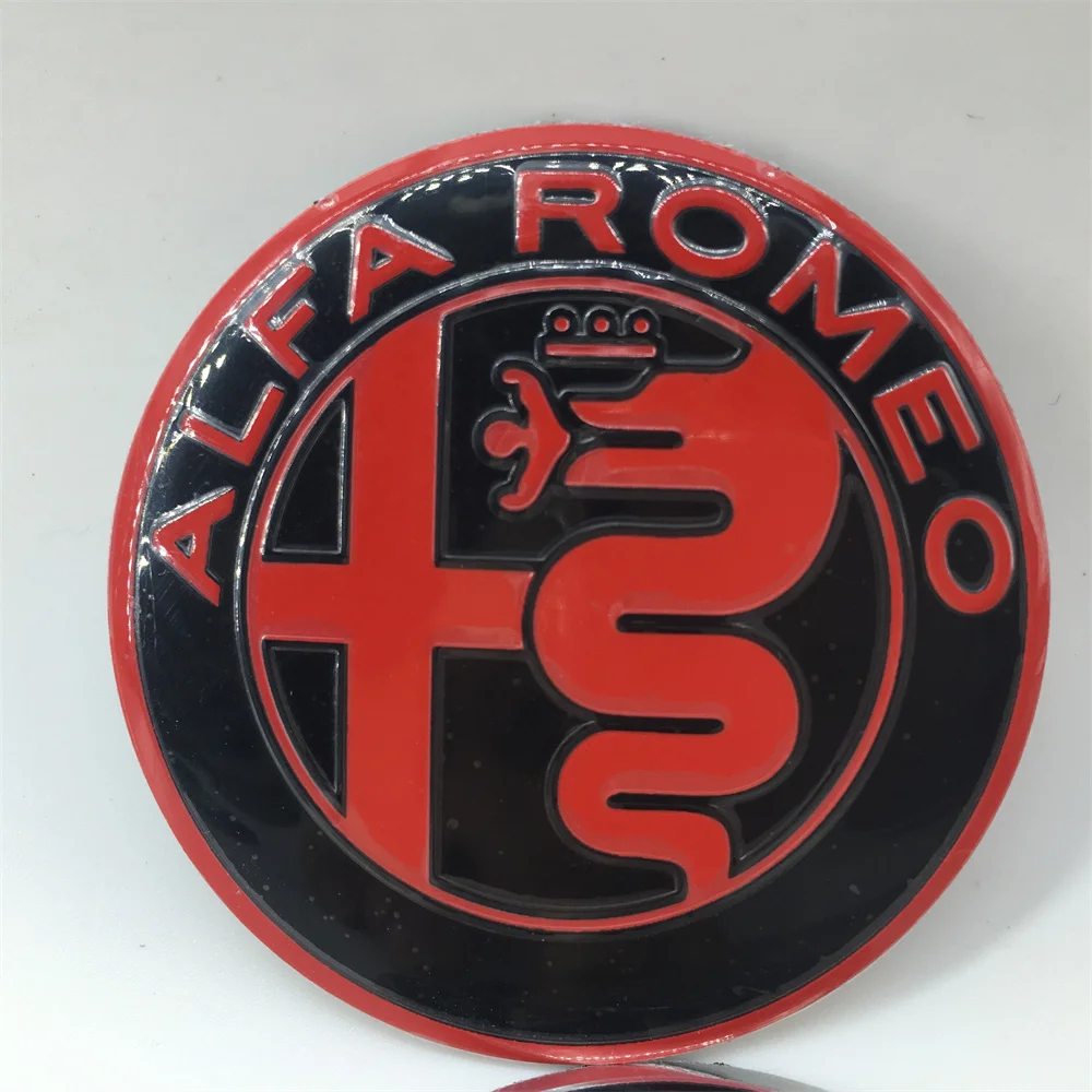 Set of 4 Premium Wheel Center Hub Cap Stickers - 6 Color Options, 40mm-60mm, Customized Auto Accessories