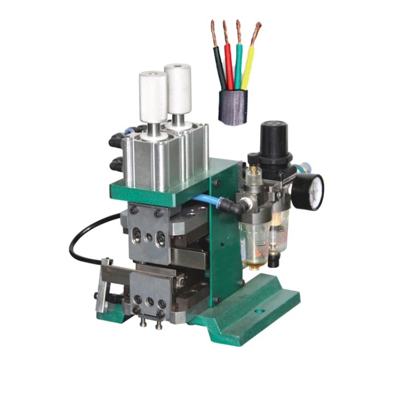 

Factory cheap price pneumatic wire stripper twisting multi core cables wire twisting wire stripper machine