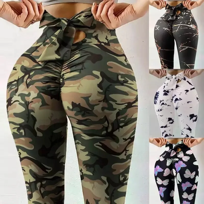 

2023 Seamless Tie Dye Leggings Women Sexy Fitness Gym Legging Push up High waist Leggings Sport Pants Women Clothing