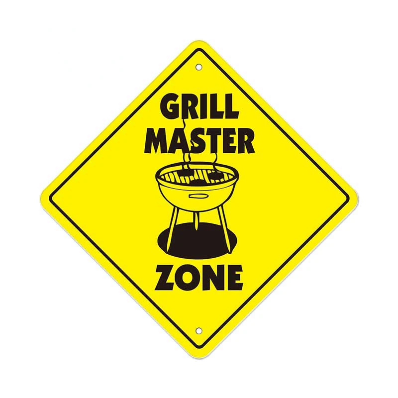

Barbecue master crossing zone creative exquisite unique style car stickers vinyl RV van car JDM parts sign Logo
