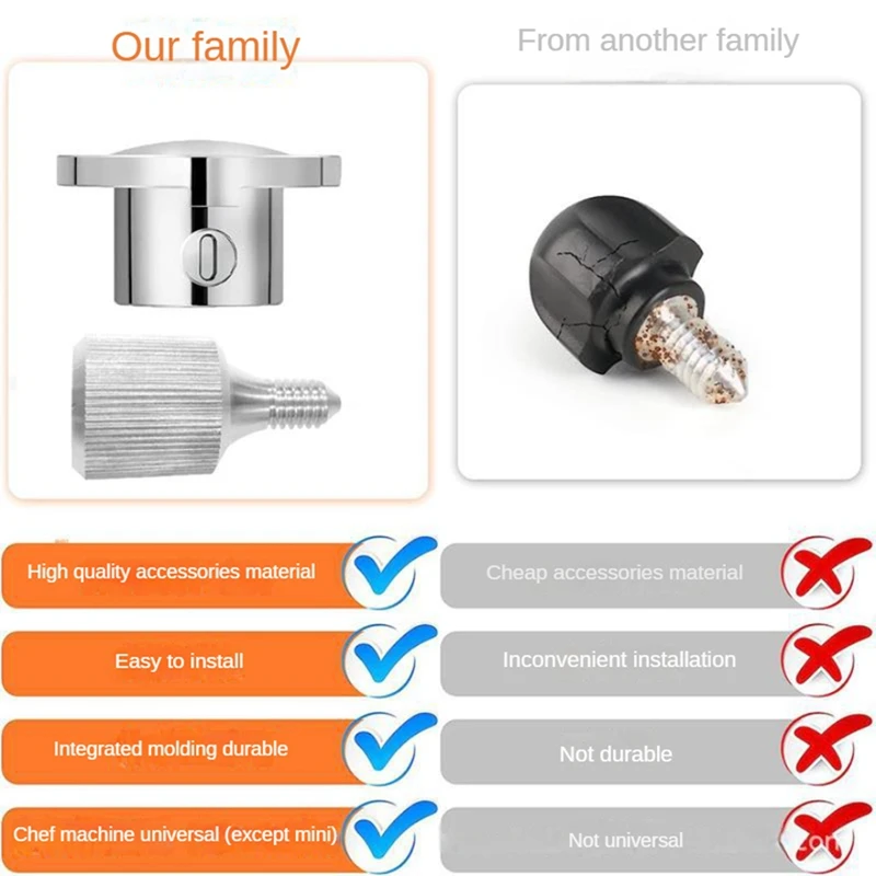 Fixing Screws For KitchenAid 4.5-5QT Stainless Steel Kitchen Treasure Front Cover Screw Universal Combination Set mixer accessories