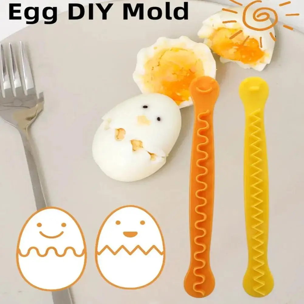 

Fancy Cooked Eggs Cutter Cute Eggshell Shape Making Tools Gadgets Egg Flower Cooking Boiled Shaper Eggs Kitchen Cut Bento H0B6