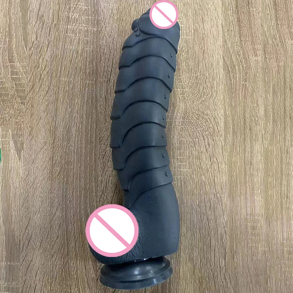 Ribbed Dildo