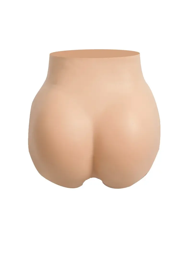 MALETOFE Silicone Underwear Butt Hip Enhancer Silicone Full Hip Pants Thick Hips Female Enhancement Pants Cosplay Fake Vagina