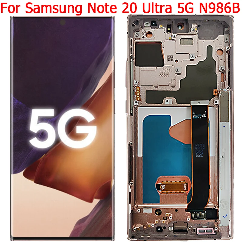For Samsung Galaxy Note 20 Ultra Display Original LCD Touch Screen With